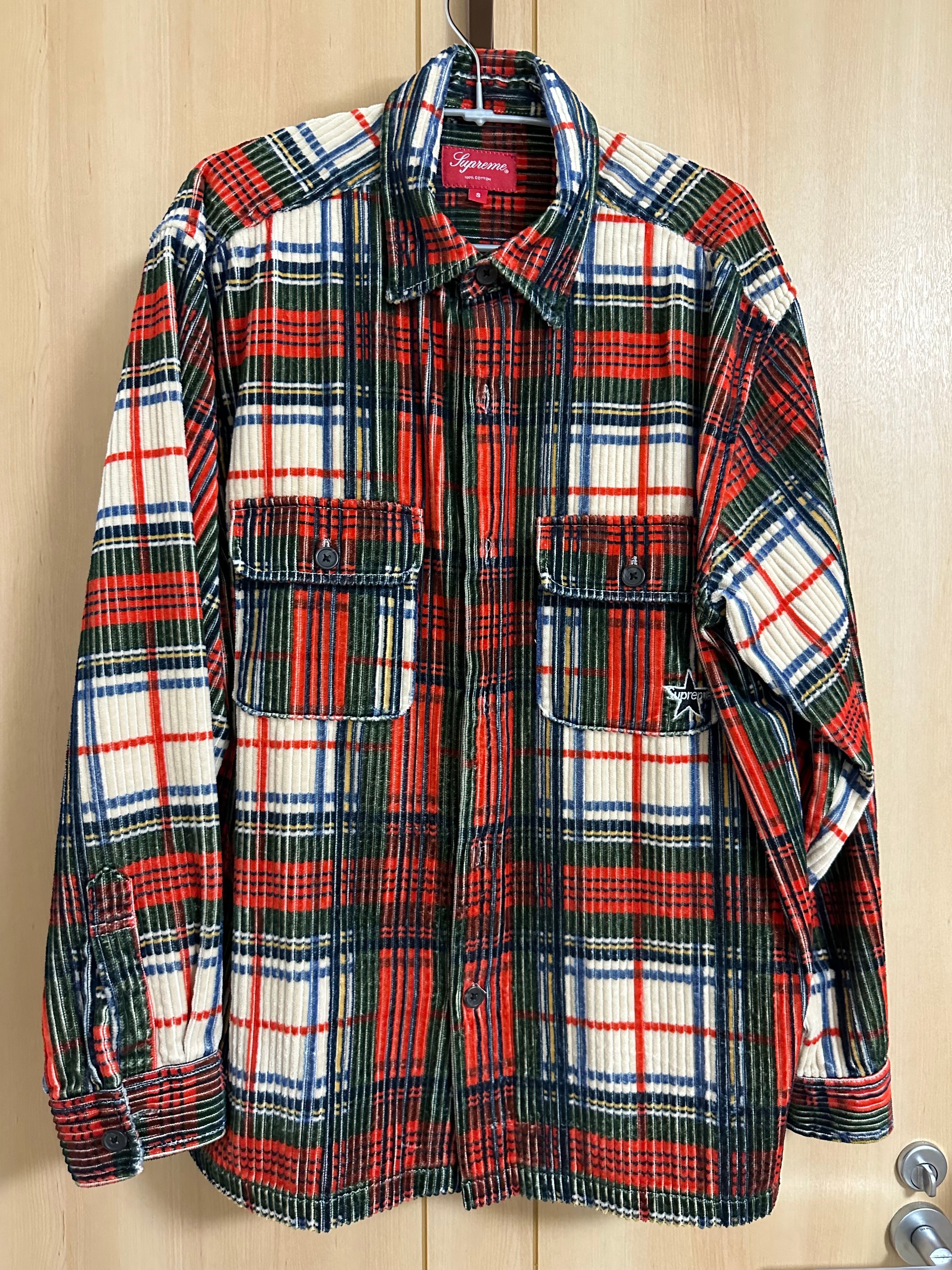 Supreme Corduroy Shirt "Plaid"