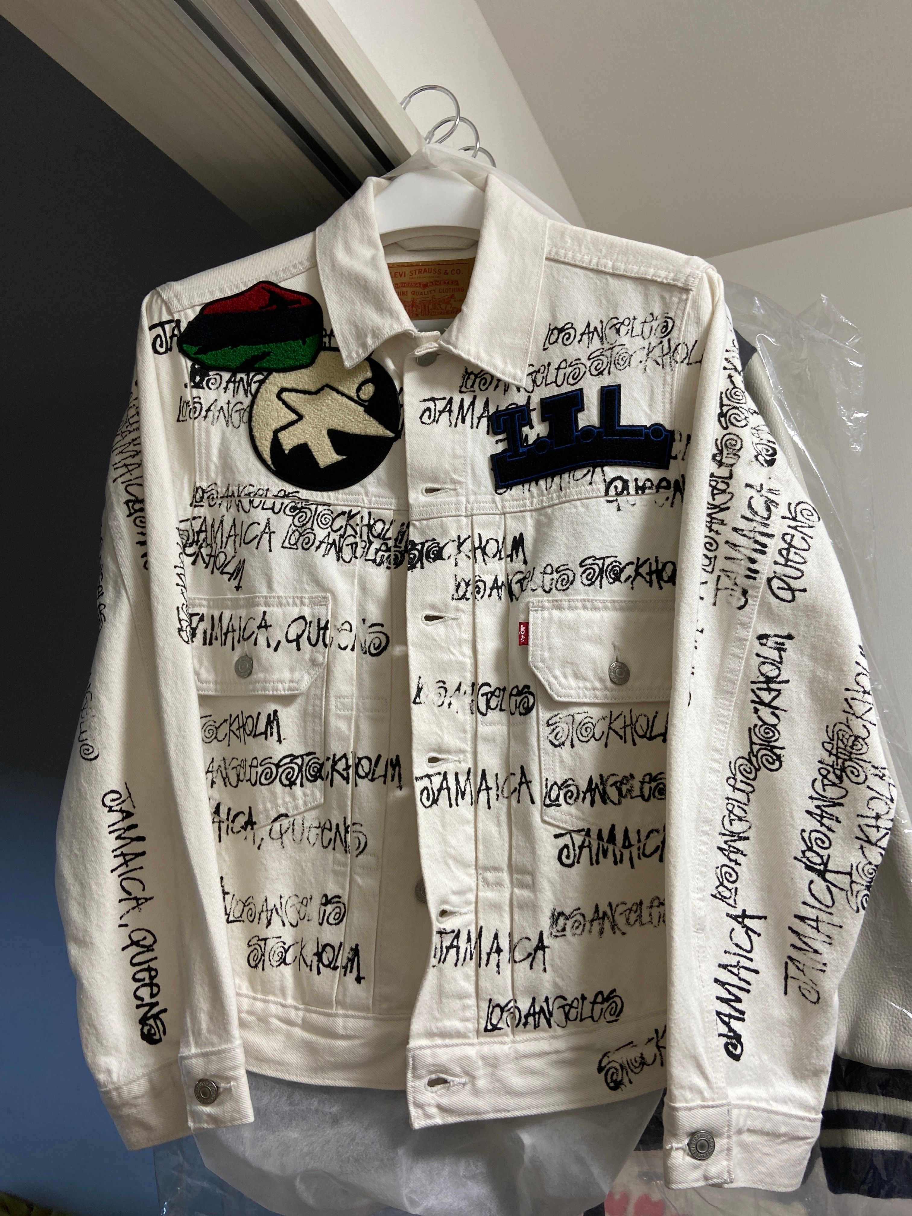 Stussy x Our Legacy x Denim Tears Jacket "White"
