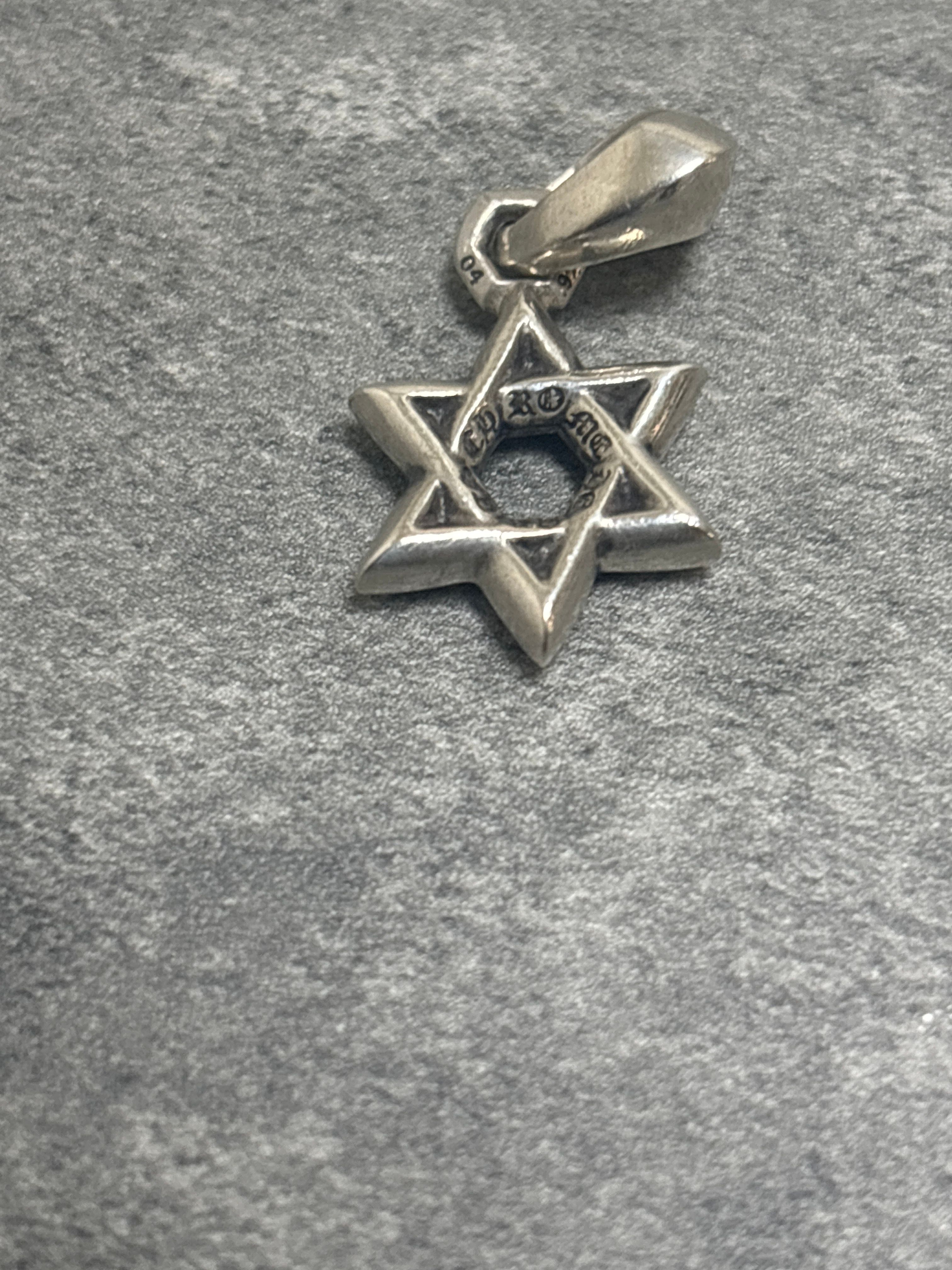 Chrome Hearts Star of David Charm "Silver"