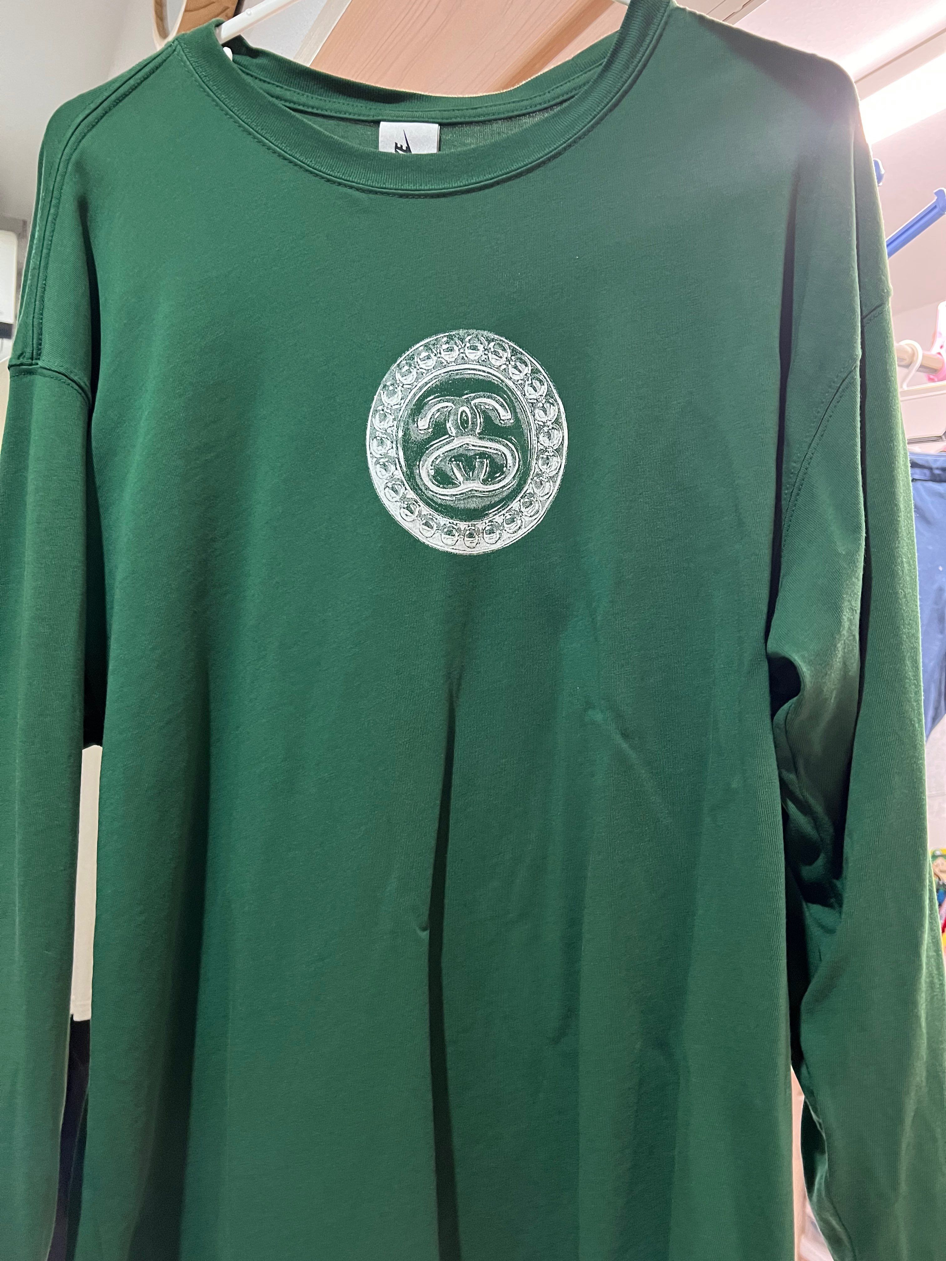 Nike x Stussy SS Link L/S T-Shirt "Green"