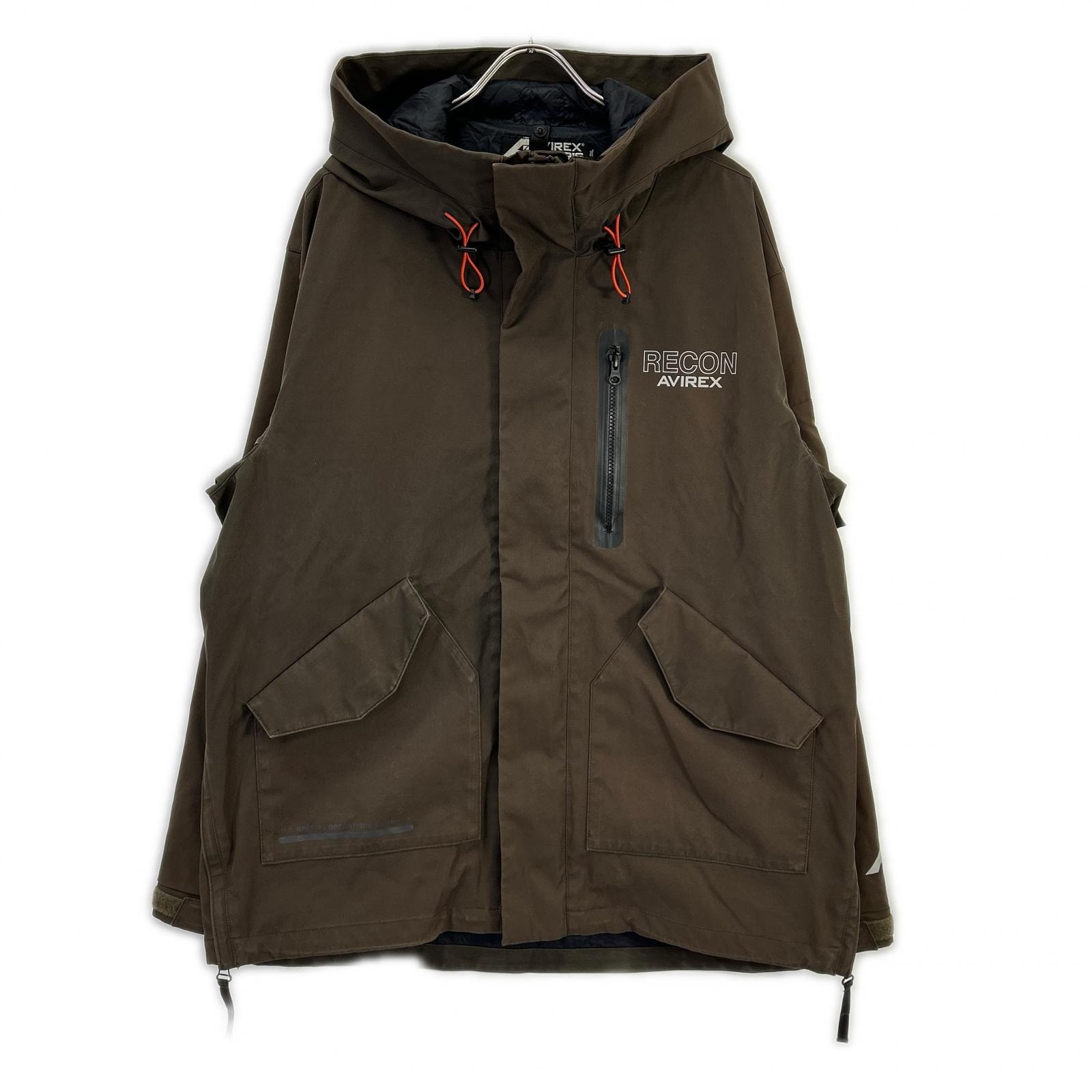 アヴィレックス 6112140 カーキ FLYER'S 3WAY CWU パーカー 2XL