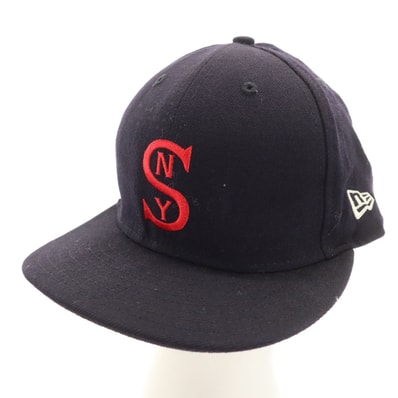Supreme シュプリーム NEWERA ニューエラ コラボ 59FIFTY キャップ 7 1/2 ネイビー 帽子