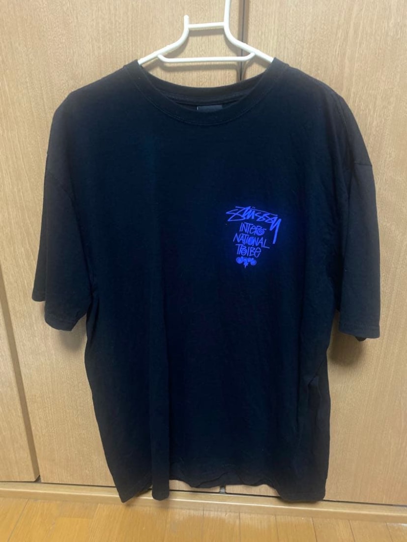 Stussy Tribe Stack Tee "Black" 