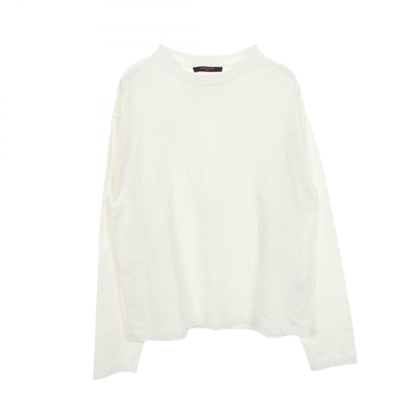ルイ・ヴィトン LOUIS VUITTON インサイドアウト 長袖Tシャツ 衣料品 トップス コットン メンズ ホワイト系 RM191 JYN HGY88W 【中古】