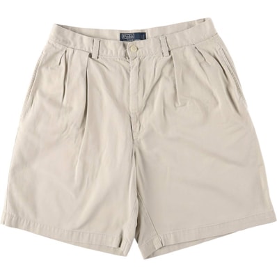 古着 ラルフローレン Ralph Lauren POLO by Ralph Lauren TYLER SHORT ツータック チノショーツ ショートパンツ メンズw32相当/eaa583405