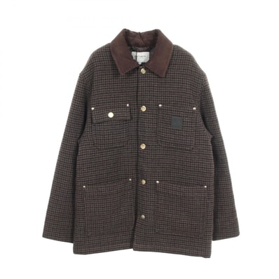 カーハートダブリューアイピー Carhartt WIP LOWIS CHORE COAT 衣料品 アウター ウール ポリエステル メンズ ブラウン系 I03534435MXXS 【新品】