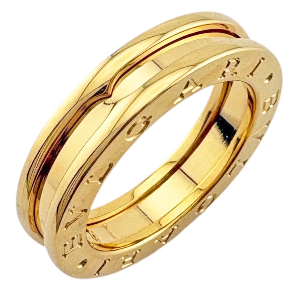 ブルガリ ビーゼロワン1バンド リング 指輪 10号 18金 K18イエローゴールド レディース BVLGARI  中古