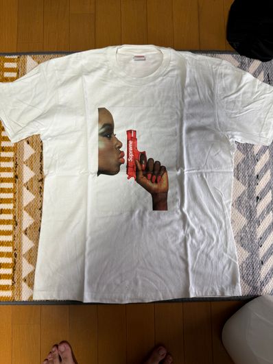 Supreme Water Pistol Tee "White"
