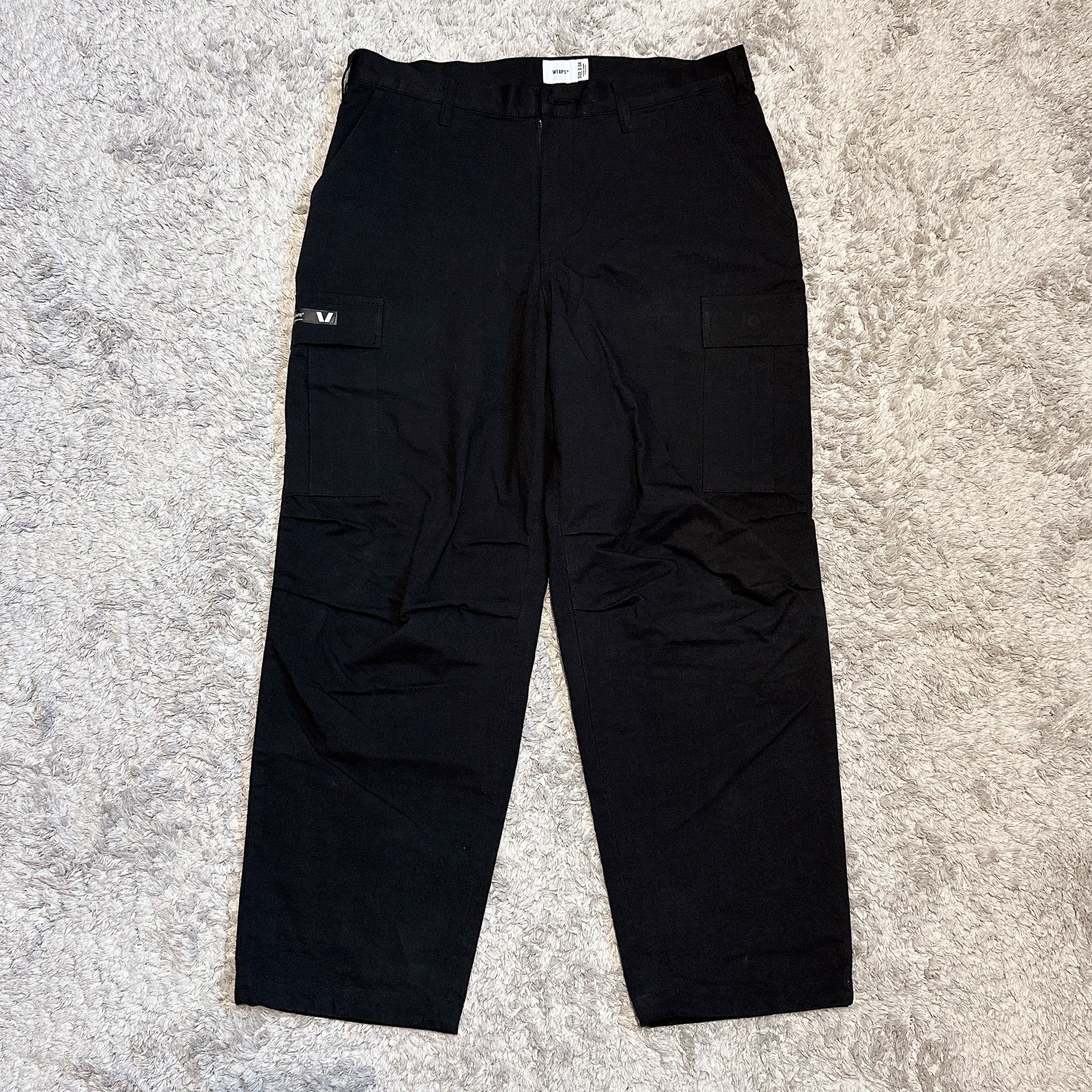 Wtaps Milt9601 / Trousers / Nyco. Ripstop "Black"