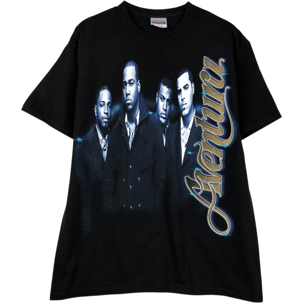 古着 ヘインズ Hanes Aventura バンドTシャツ バンT メンズL相当/eaa495751