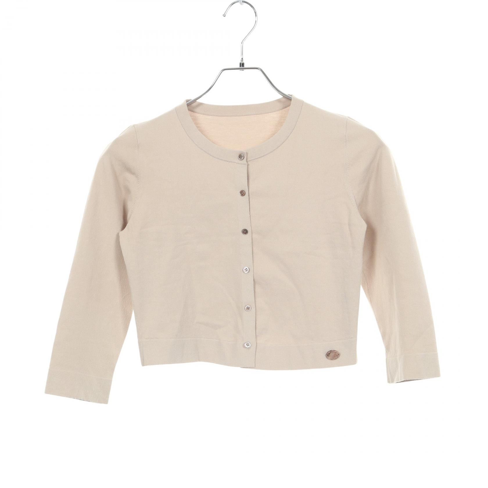 フォクシー ニューヨーク FOXEY NEW YORK DAISY LIN アッパースタンダード カーディガン 衣料品 トップス レーヨン ポリエステル レディース ベージュ系 31714 【中古】