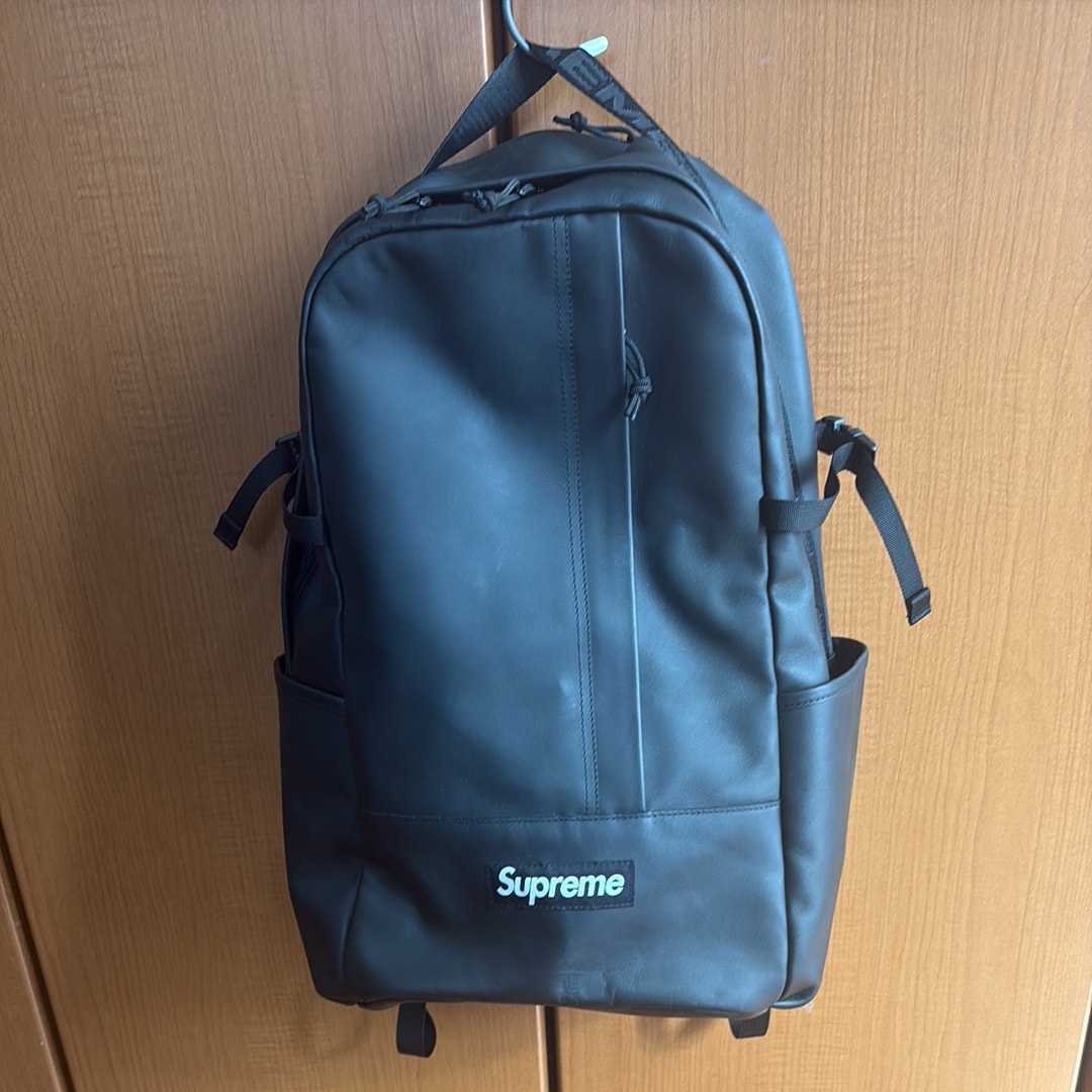 Supreme Leather Backpack 
