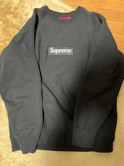 Supreme Box Logo Crewneck Sweatshirt "Black" (18FW)