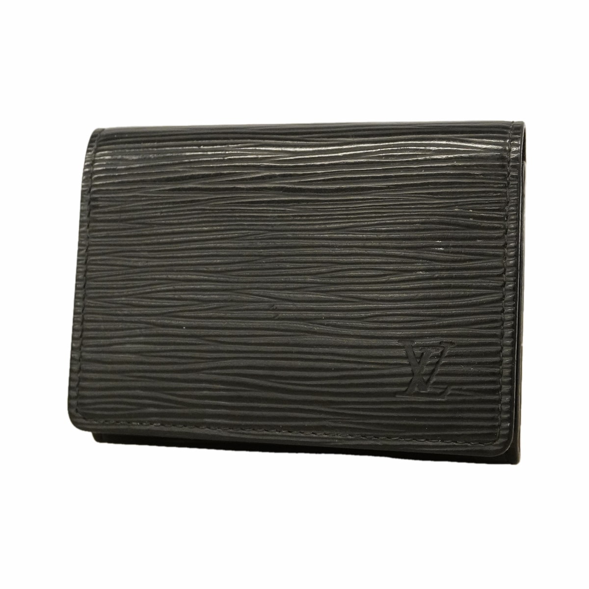 【6ic3264】ルイヴィトン カードケース エピ アンヴェロップカルトドゥヴィジット M56582 ノワール【中古】メンズ レディース ユニセックス
