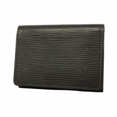 【6ic3264】ルイヴィトン カードケース エピ アンヴェロップカルトドゥヴィジット M56582 ノワール【中古】メンズ レディース ユニセックス