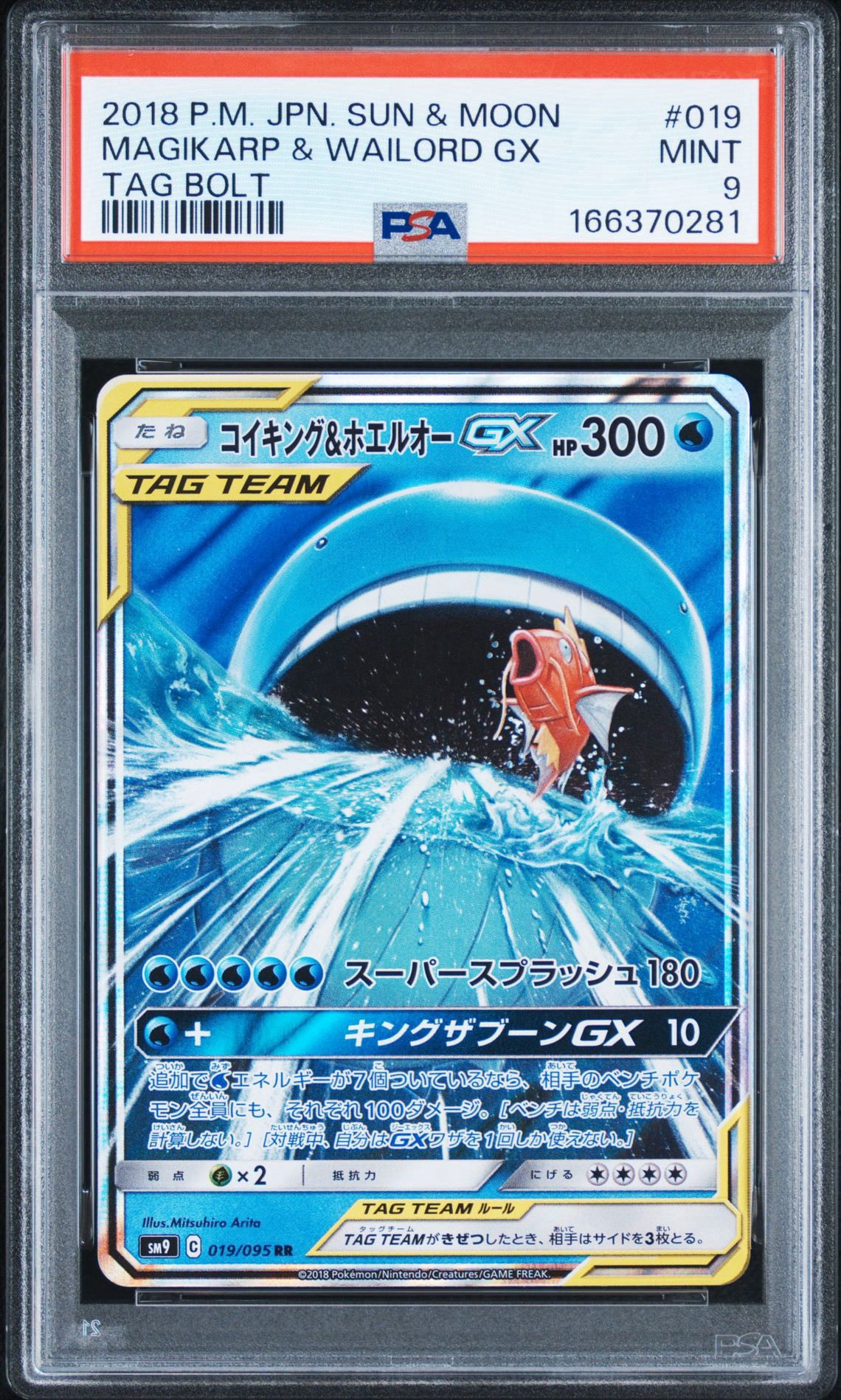 コイキング&ホエルオーGX RR [SM9 019/095](拡張パック「タッグボルト
