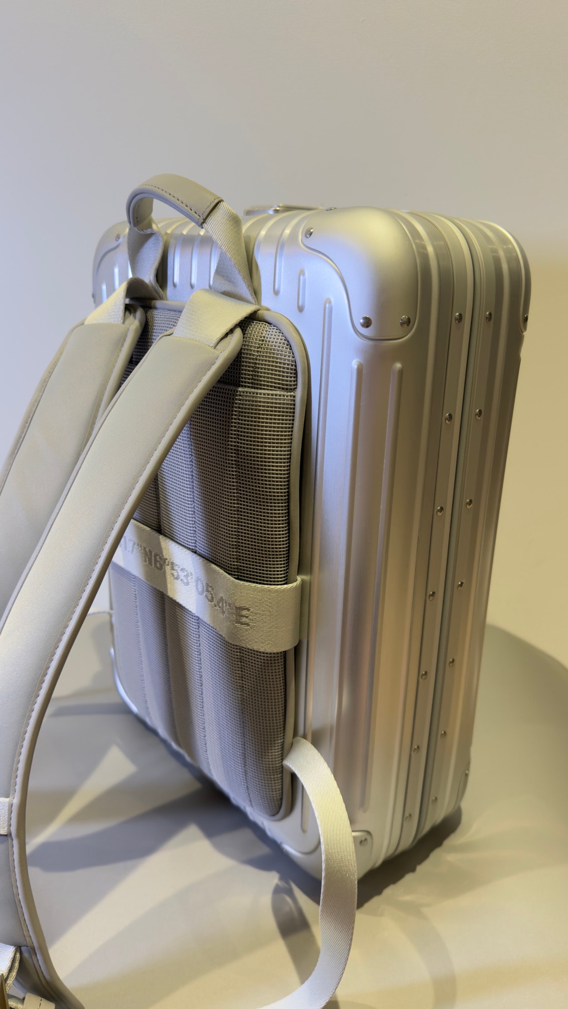 RIMOWA Original Bag - Aluminium Backpack "Silver"