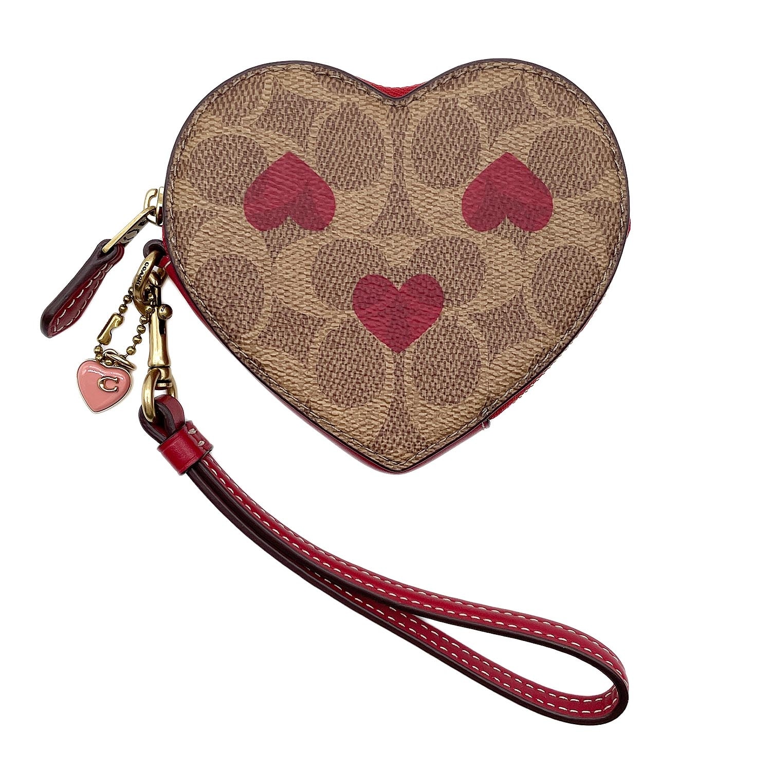 COACH コーチ ハート コインケース
キーケース 小物入れ シグネチャー コーティングキャンバス ブラウン レディース
【中古】