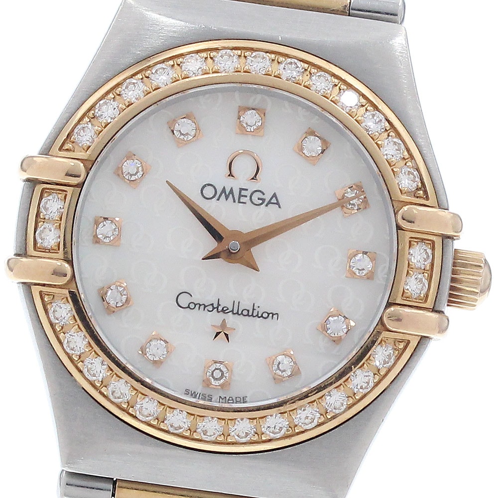 オメガ コンステレーショ ミニ 1360.75 レディース 【中古】