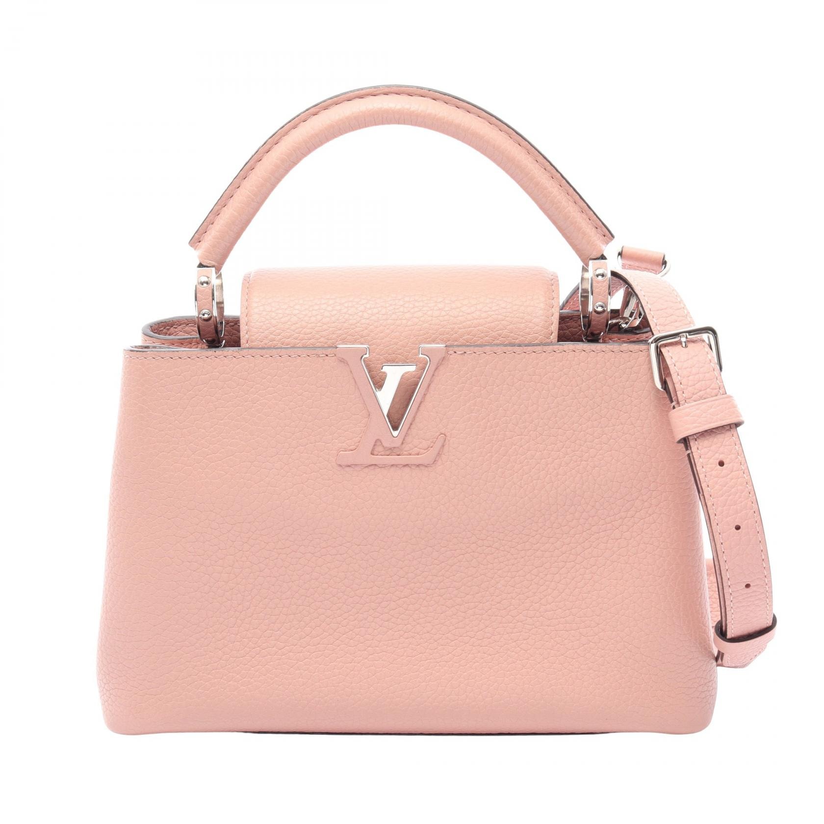 ルイ・ヴィトン LOUIS VUITTON カプシーヌBB 2WAY ハンドバッグ バッグ レザー トリヨンレザー トリヨンレザー マグノリア レディース ピンク系 M94635 【中古】