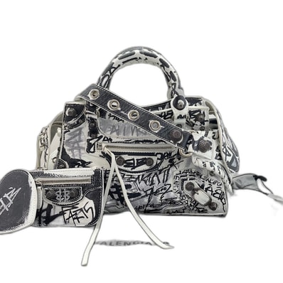 バレンシアガ BALENCIAGA ネオ・カゴール XS 2WAY ハンドバッグ レザー【中古】