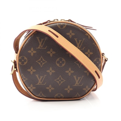 ルイ・ヴィトン LOUIS VUITTON ボワット シャポー スープルPM ショルダーバッグ バッグ PVCコーティングキャンバス レザー モノグラム レディース ブラウン系 M45578 【中古】