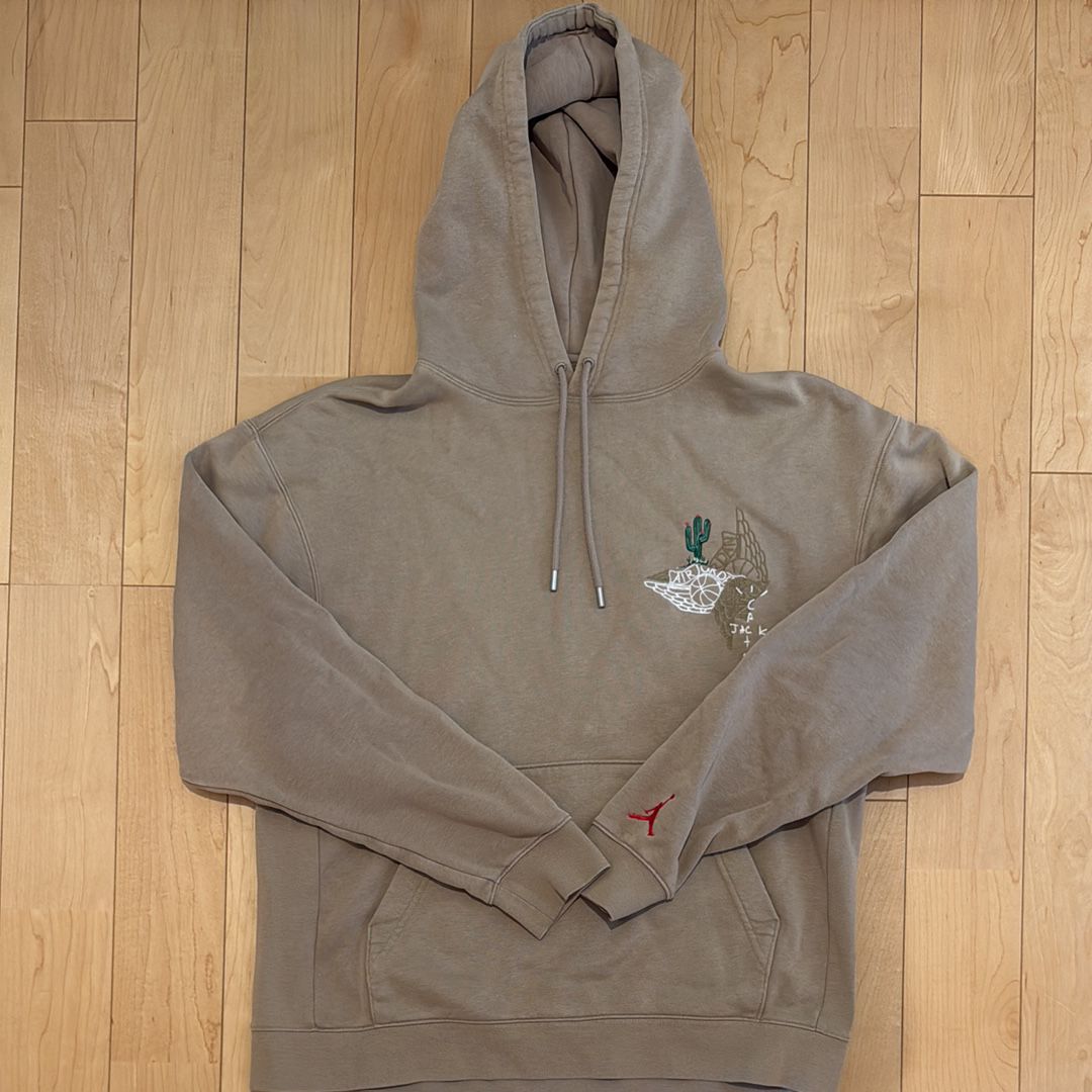 Air Jordan x Travis Cactus Jack Pullover Hoodie "Khaki Desert"