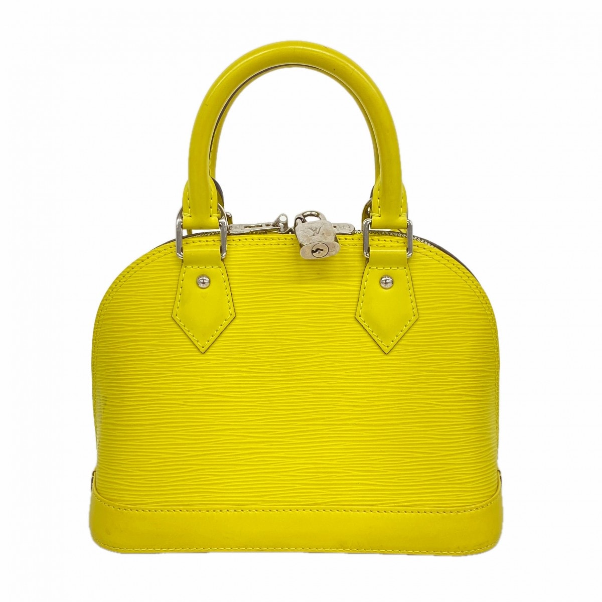 【6dc3571】ルイヴィトン ハンドバッグ エピ アルマBB M40981 ピスタッシュ【中古】レディース