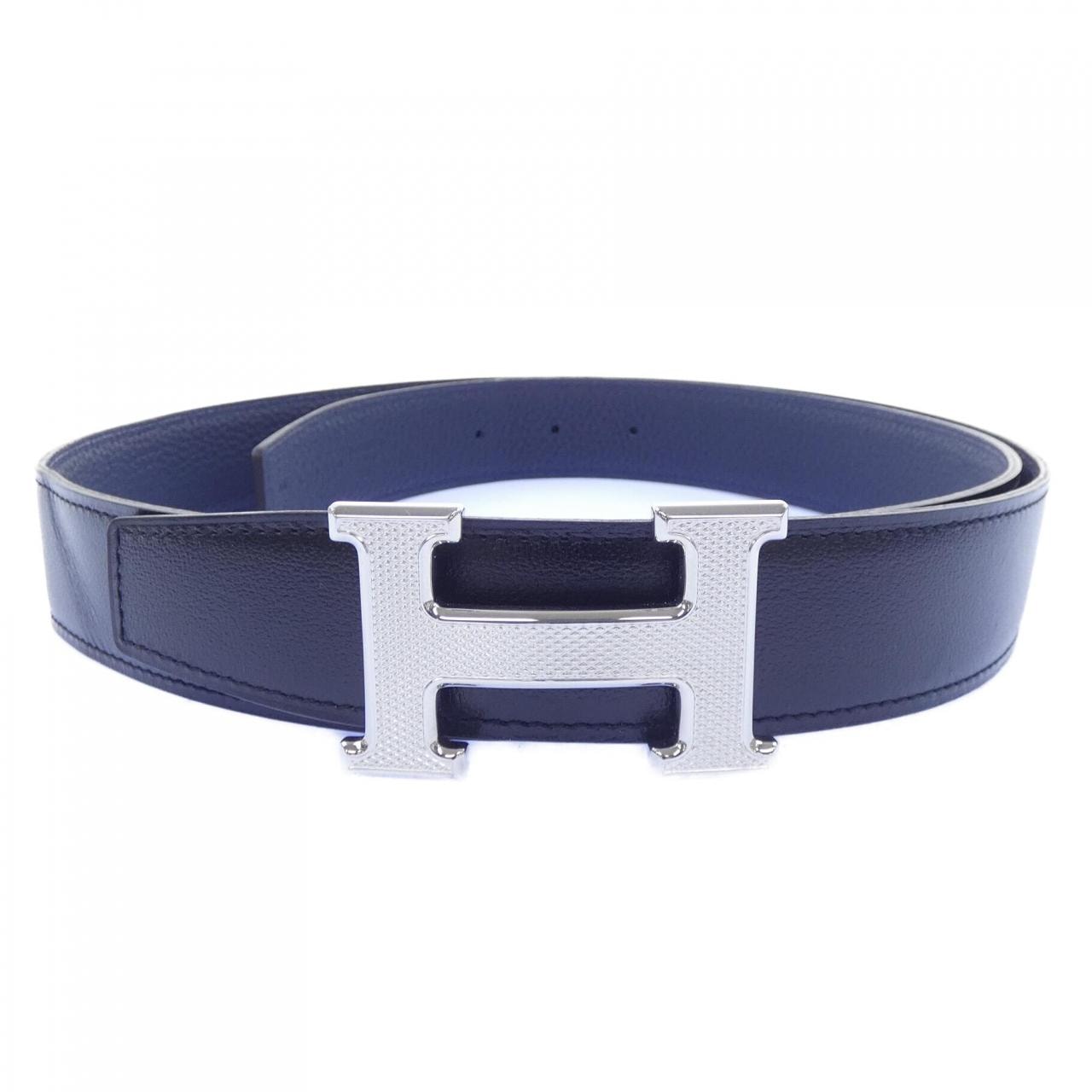エルメス HERMES H ギヨシェ 32mm リバーシブル BELT