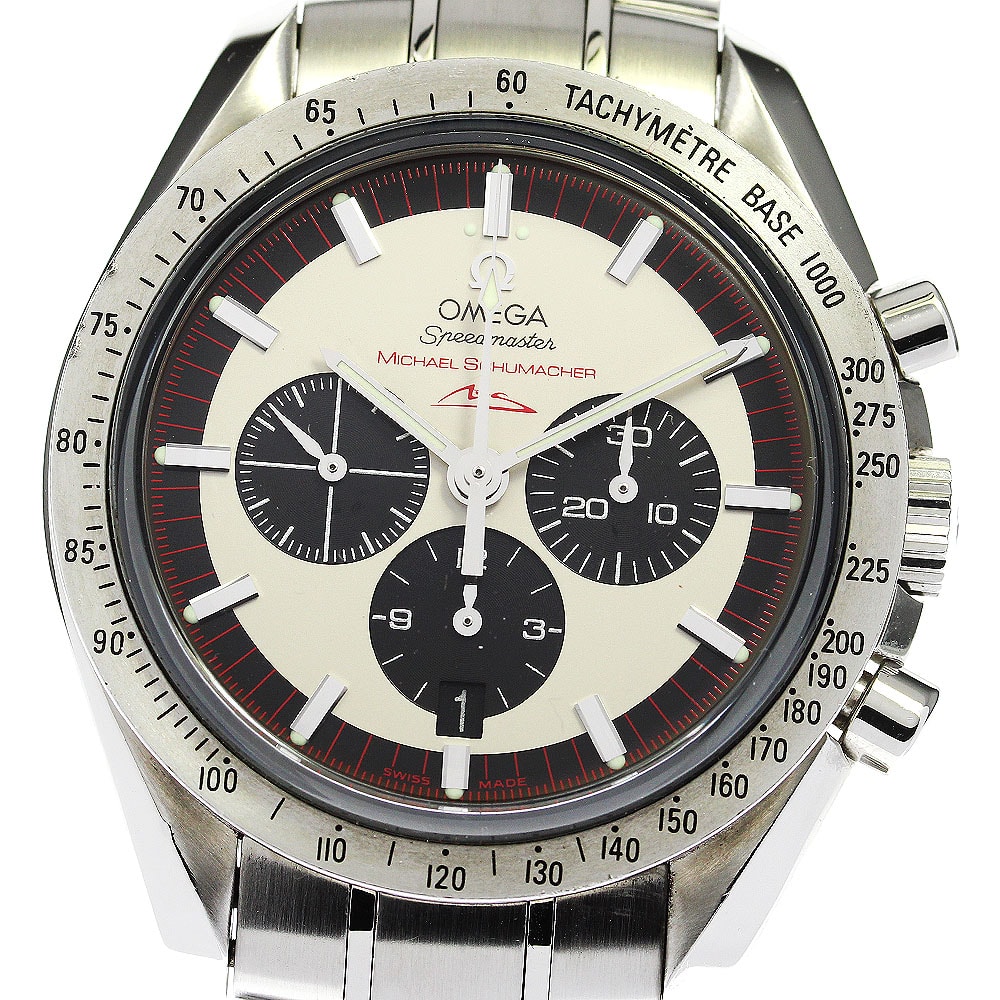 オメガ スピードマスター シューマッハ レジェンド メンズ 【中古】