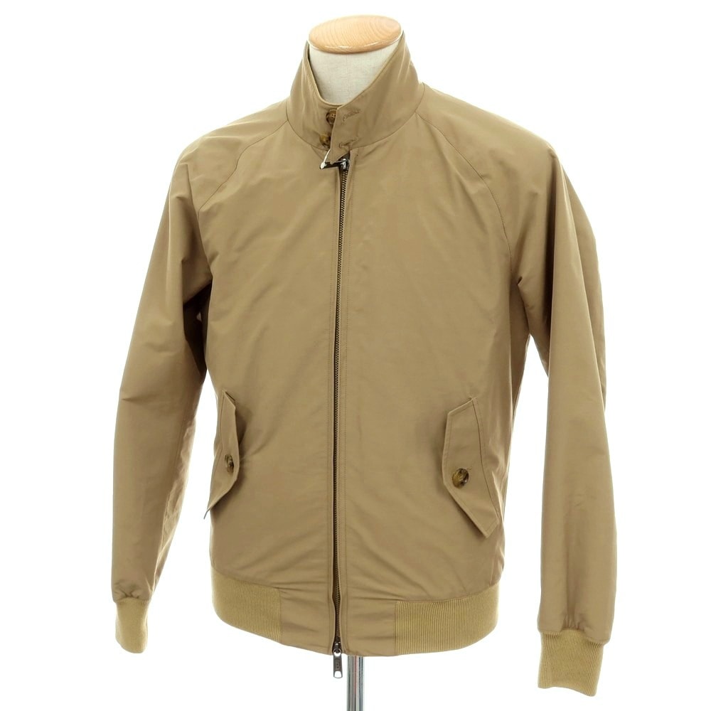【中古】バラクータ BARACUTA コットンポリエステル G9 ハリントンジャケット スイングトップ ベージュ【サイズ36】【メンズ】