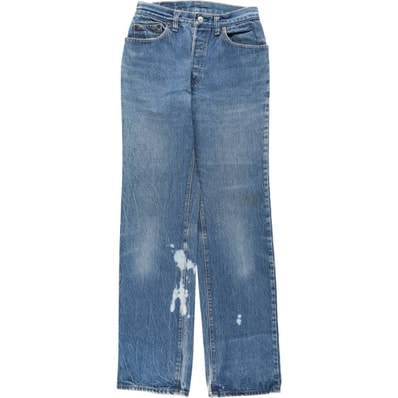 古着 80年代 リーバイス Levi's 26501-0118 ストレートデニムパンツ レディースM(w26)相当 ヴィンテージ/eaa646967