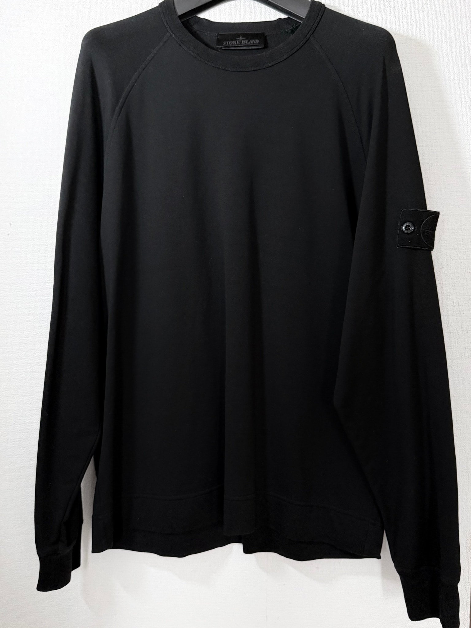 Stone Island Ghost 6100011 Cotton Stretch Fleece "Black"