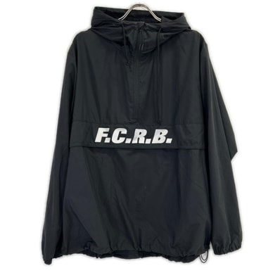 エフシーリアルブリストル 16AW FCRB-167012 ブラック アノラックパーカー