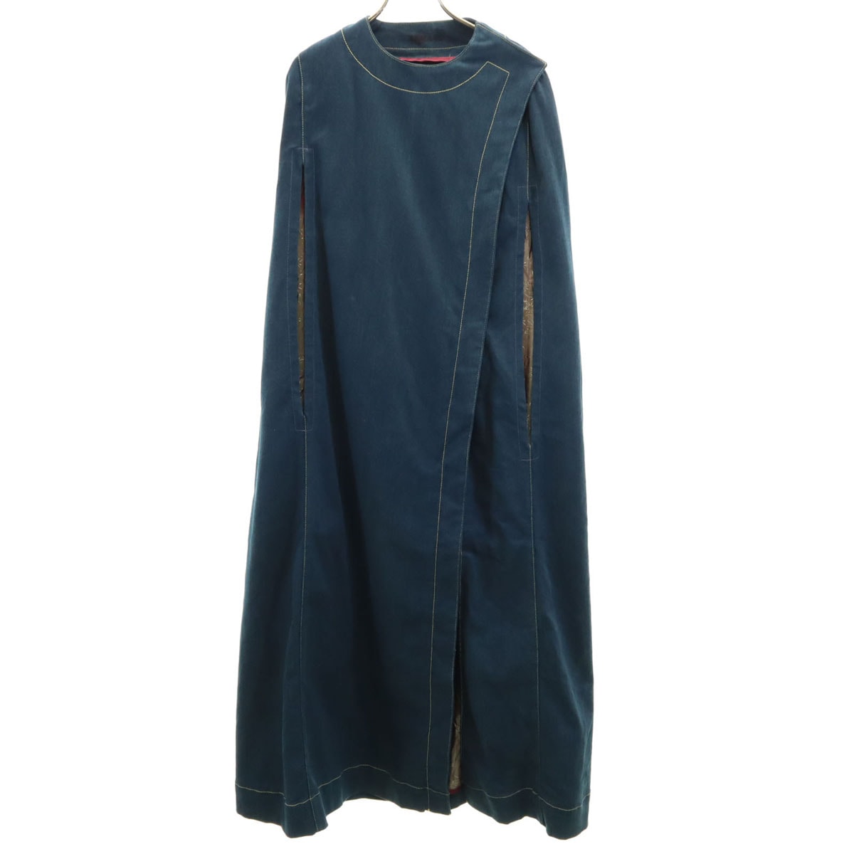 Levi's RED リーバイスレッド 80s ヴィンテージ ロング デニム ポンチョ XS ブルー系