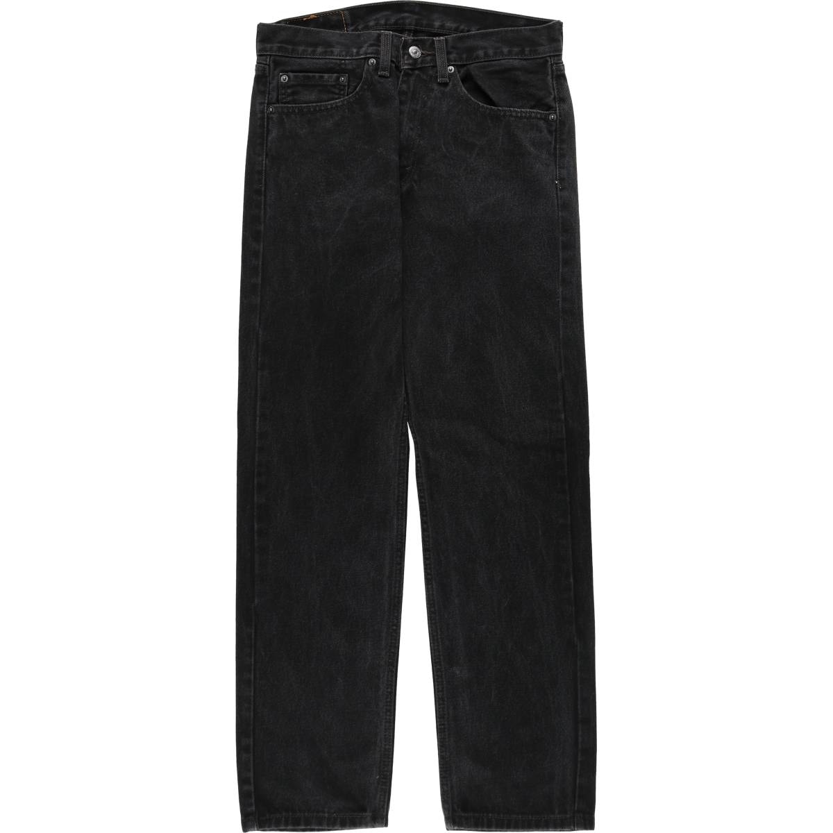 古着 リーバイス Levi's 505 ブラックデニム テーパードデニムパンツ メンズw32相当/eaa663658