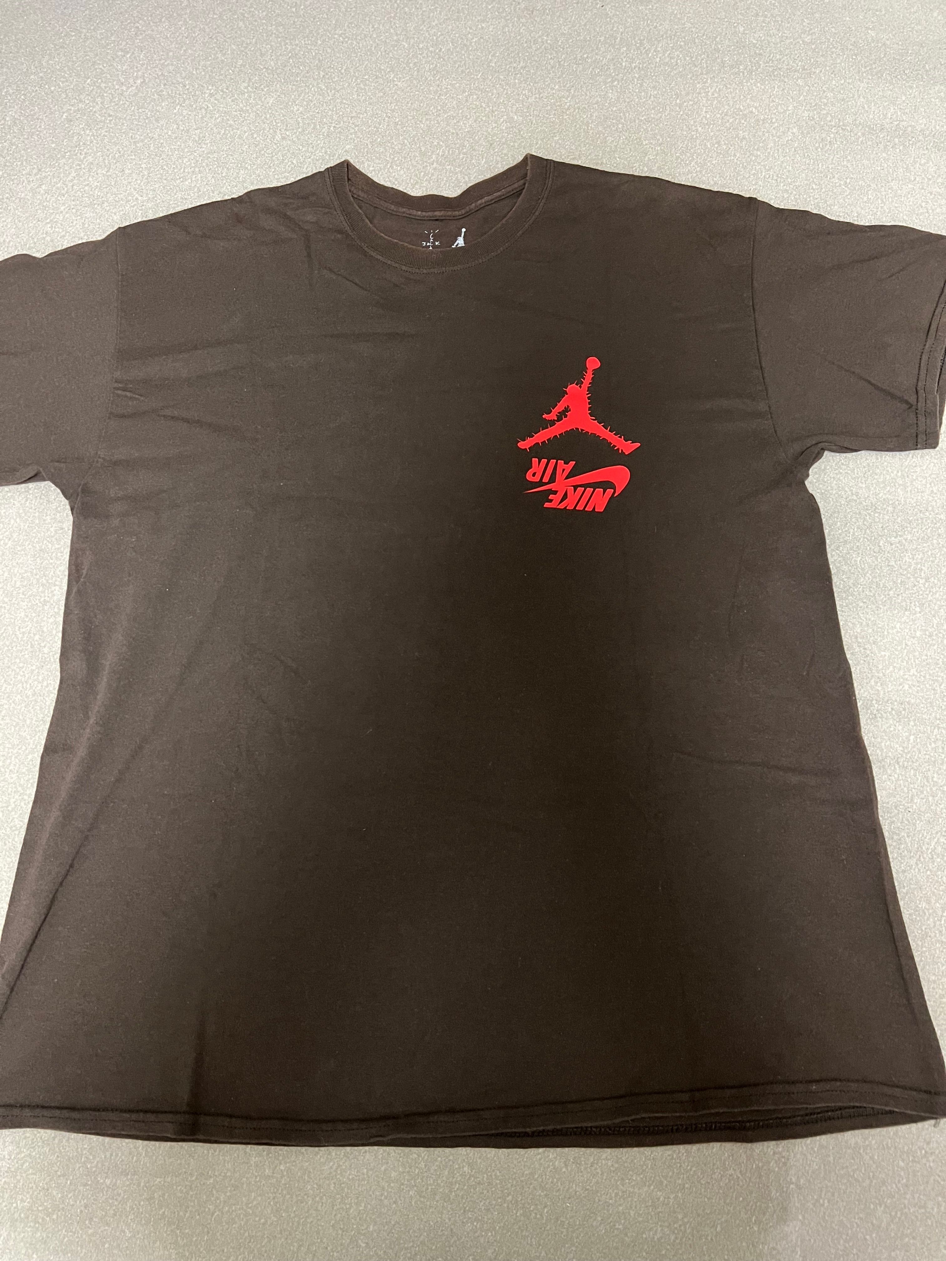 Air Jordan x Travis Cactus Jack Highest T Shirt "Brown"