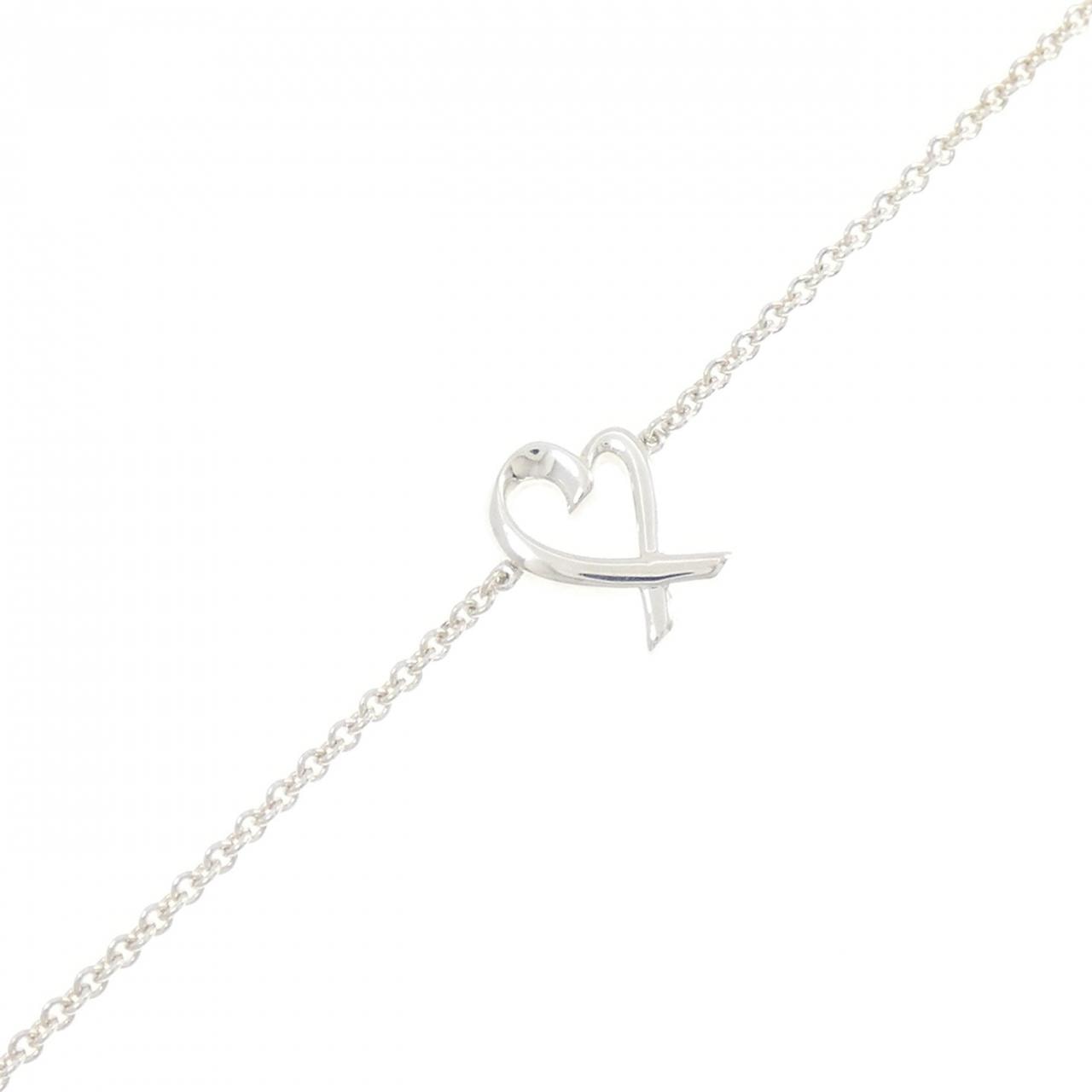 ティファニー ラビングハート ブレスレット