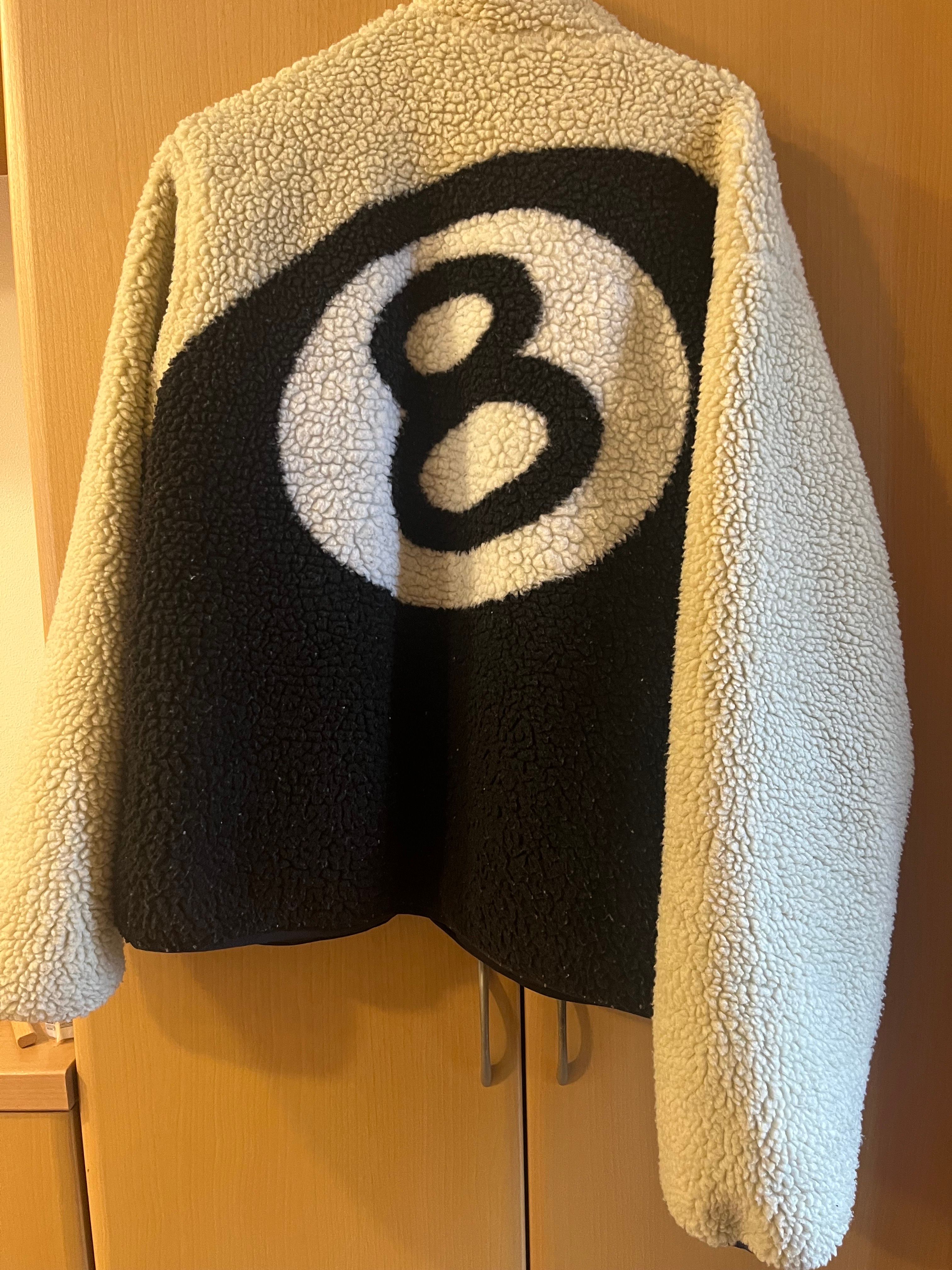 Stussy 8 BALL SHERPA JACKET "Natural" 118498