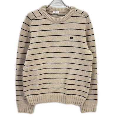セリーヌ 2AE4F896T トリオンフ ボーダー ニットセーター M