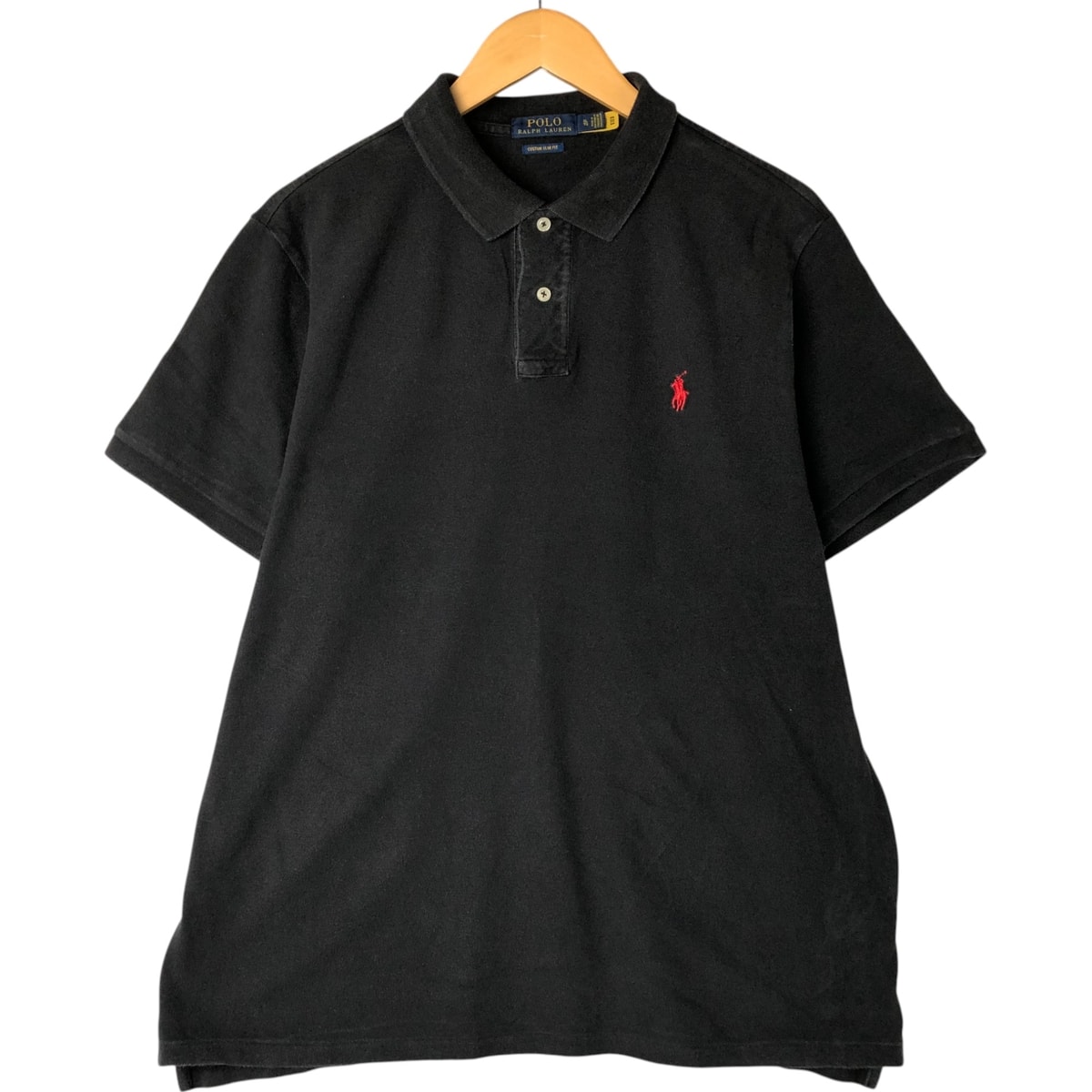 古着 ラルフローレン Ralph Lauren POLO RALPH LAUREN CUSTOM SLIM FIT 半袖 ポロシャツ メンズXL相当/eaa543655