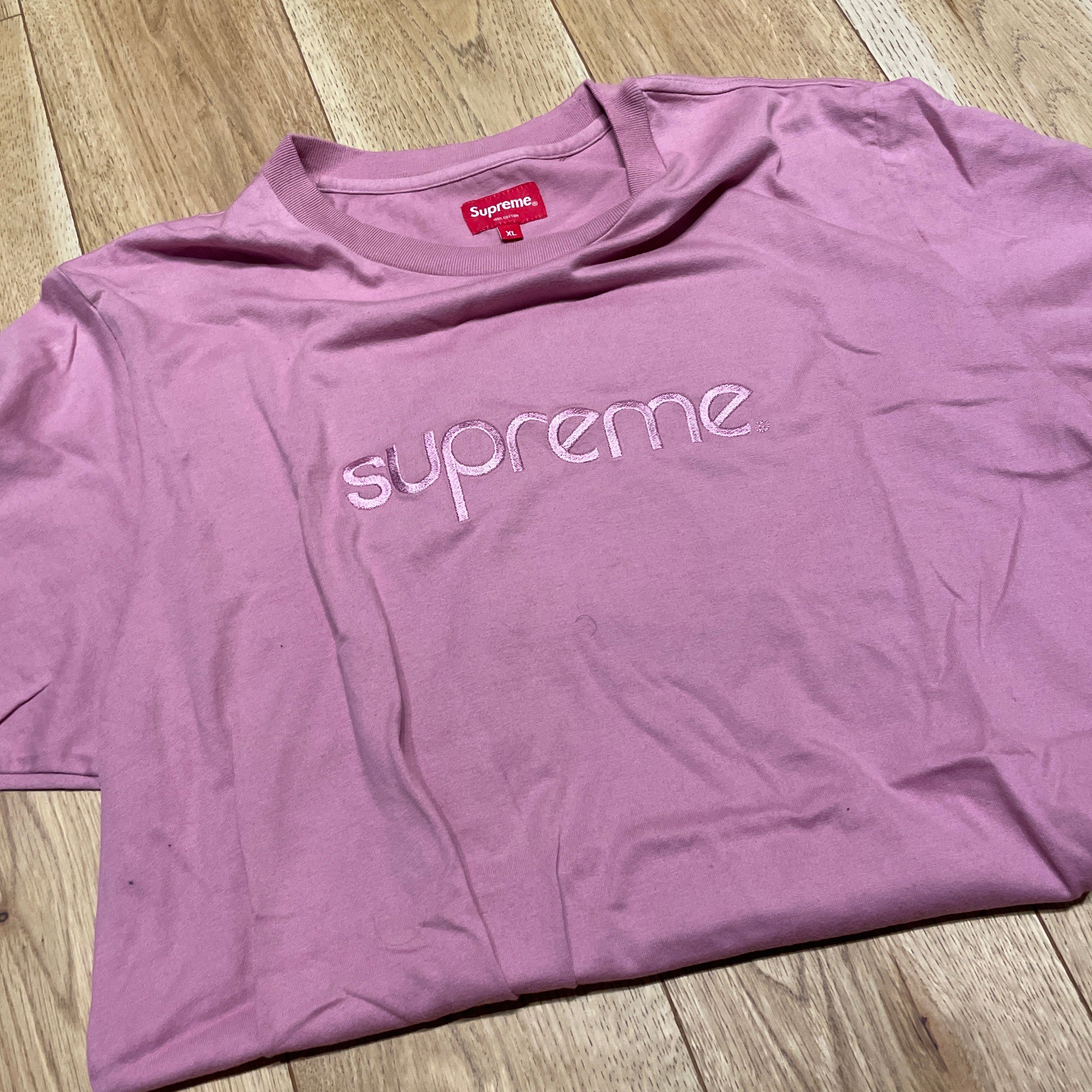 Supreme - Tonal Embroidered Tee