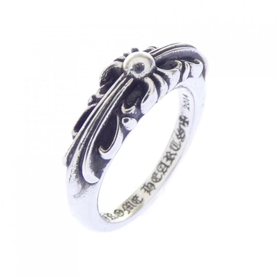 クロムハーツ CHROME HEARTS BABY CLSC FLORAL CRS ベイビークラシックフローラルクロス 207146023SLVXXX001 RING