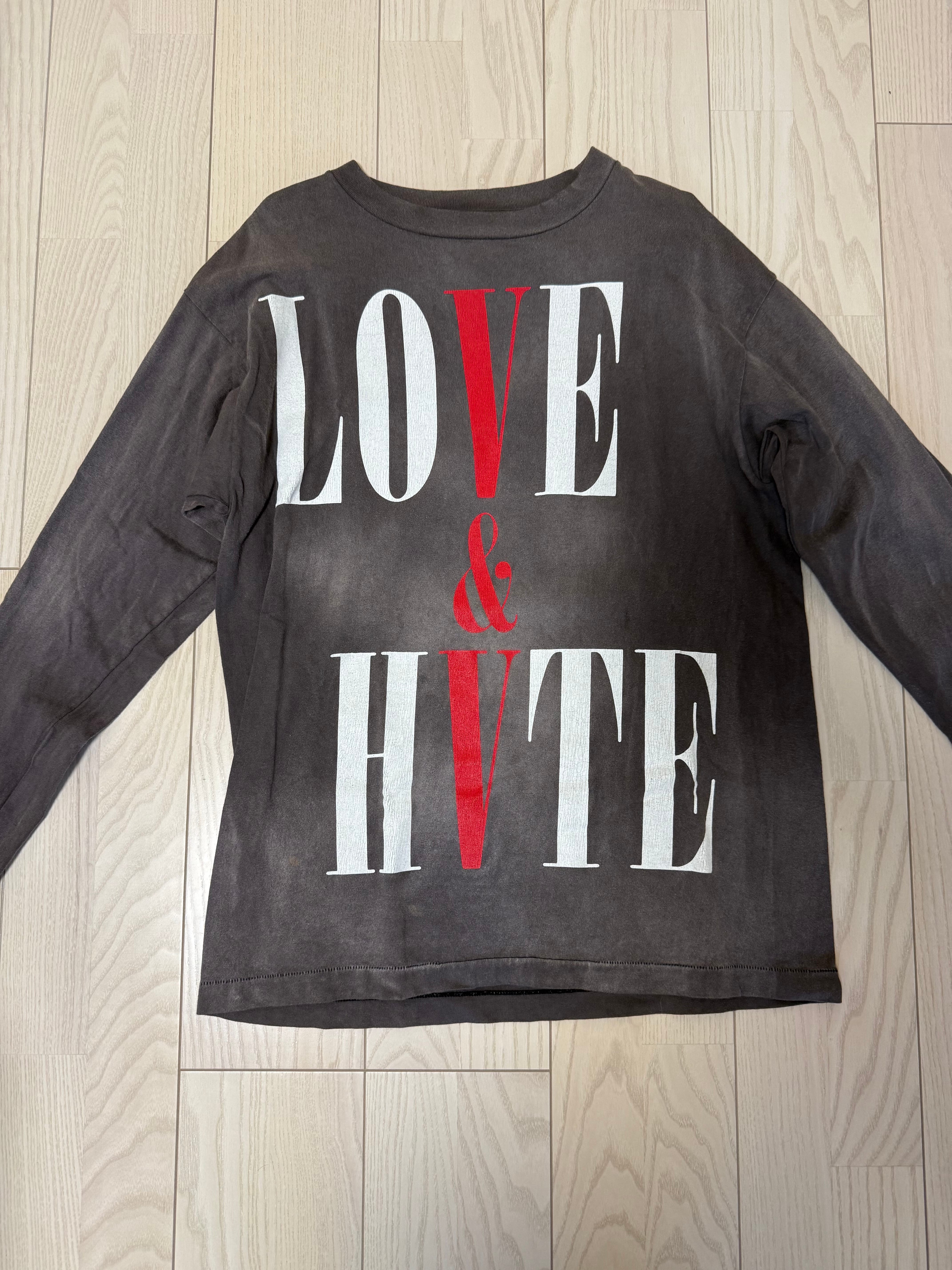 SAINT Mxxxxxx 22SS VLONE LS TEE "Black"