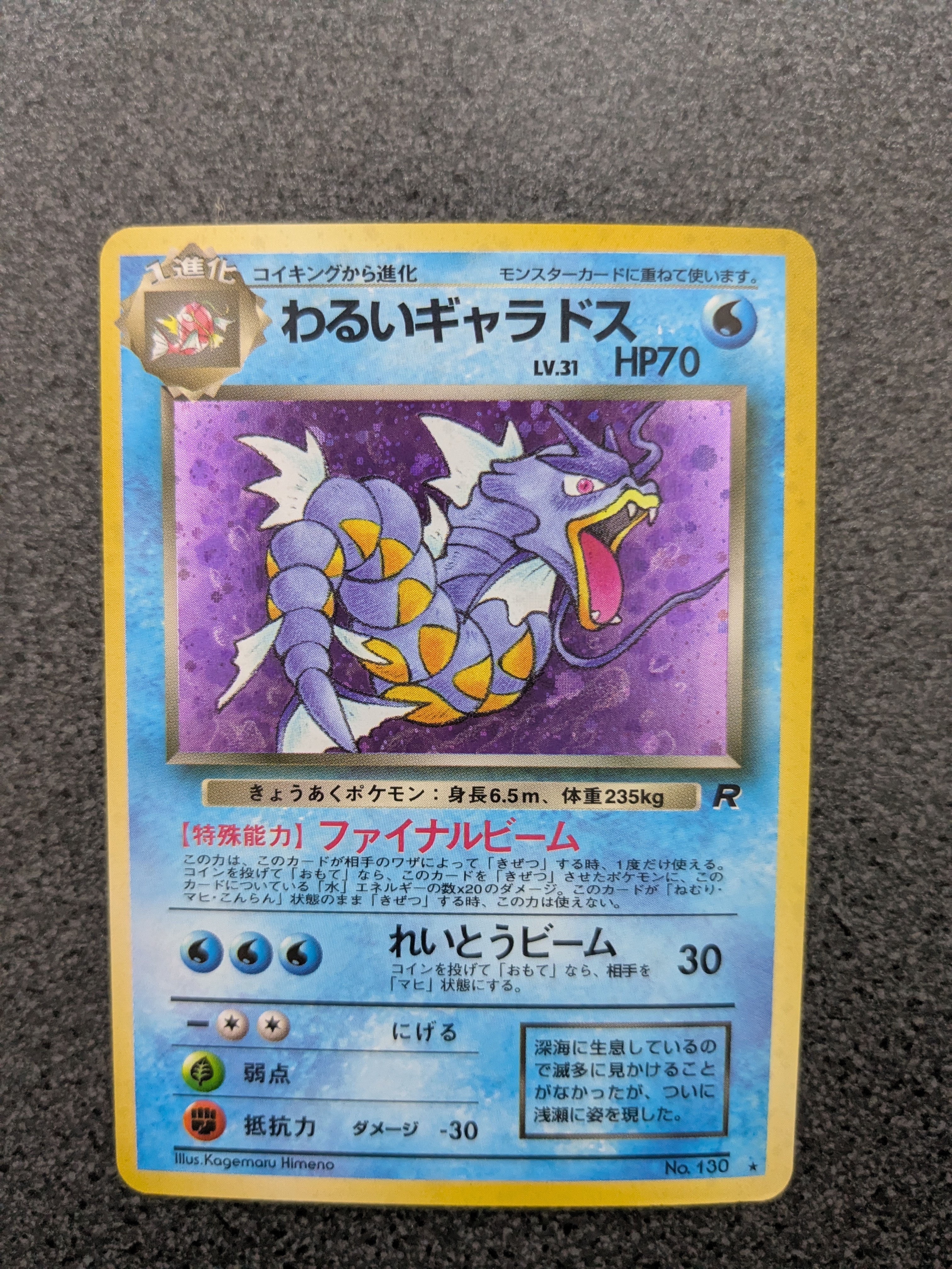 PSA10】わるいギャラドス ☆ : 旧裏 [PMCG4 No.130](拡張パック