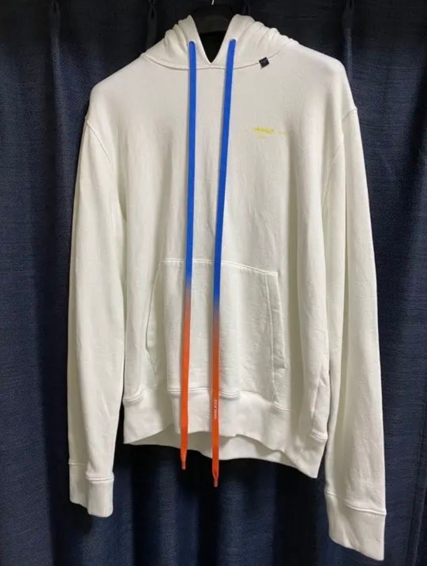 OFF-WHITE Acrylic Arrows Hoodie "White"