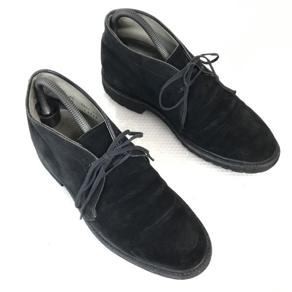 試着交換OK!オールデン/Alden Cape Cod Collection★6821 スエード本革/チャッカブーツ【6.5E/24.5/黒/BLACK】boots/leather/dress shoes◆bG-188