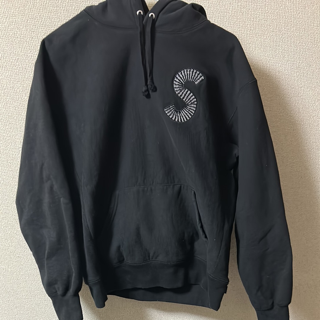 Supreme S Logo Hooded Sweatshirt "Black" (20FW)