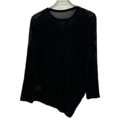 ワイズ YP-T67-564 ブラック NY TULLE DLOCKED ROUND NECK T 2