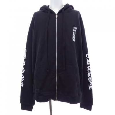 クロムハーツ CHROME HEARTS ヴァーティカルロゴ VERTICAL LOGO 408011885******457 パーカー